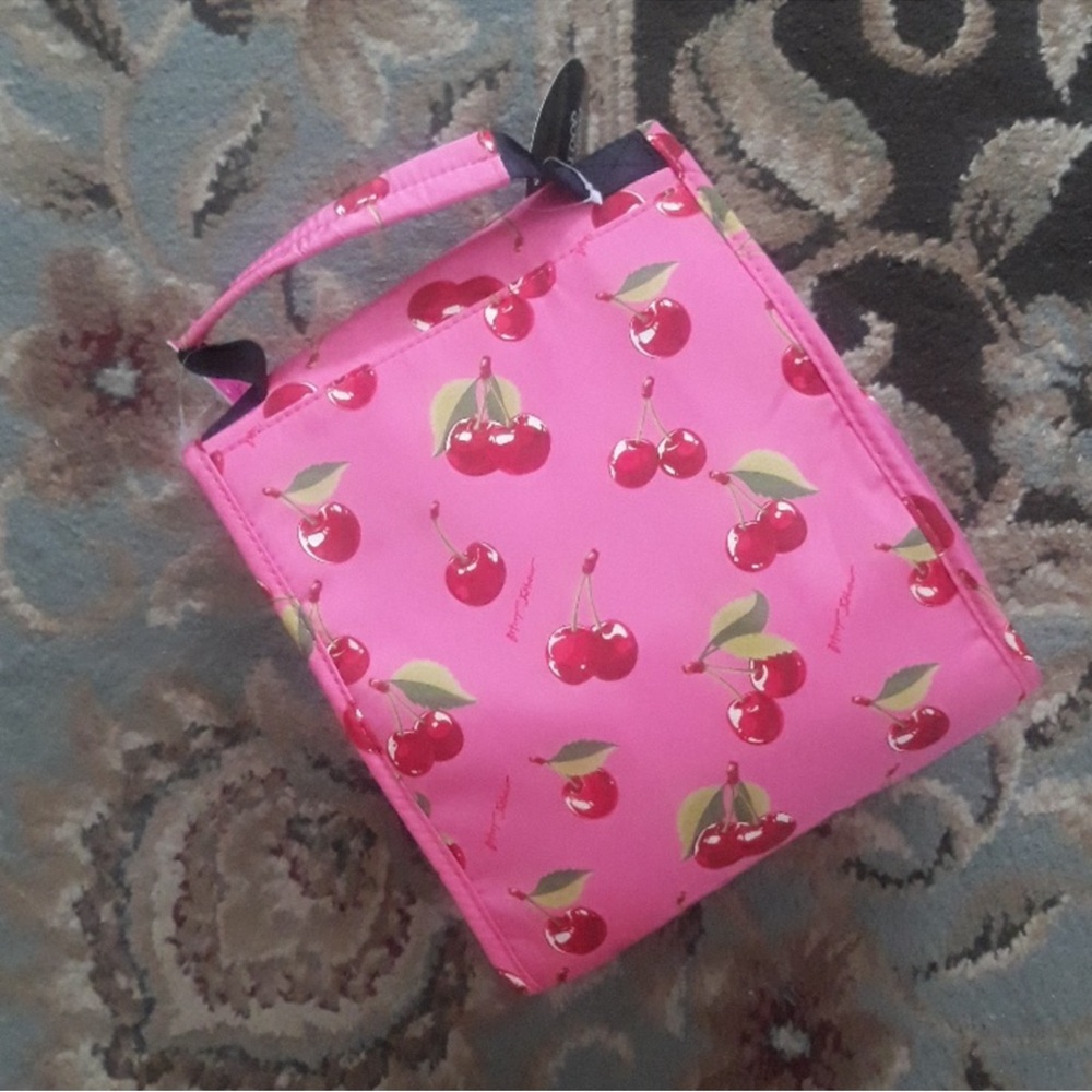 Betsey Johnson Cherry Lunch Tote! - Picture 7 of 8